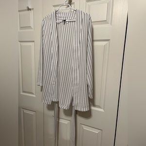 H&M Striped Kimono